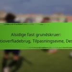 Alsidige fast grundskruer: Multioverfladebrug, Tilpasningsevne, Design