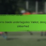 Børns bløde underlagssko: Vækst, design, sikkerhed