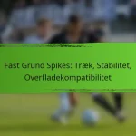 Fast Grund Spikes: Træk, Stabilitet, Overfladekompatibilitet
