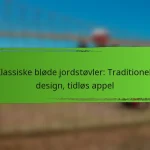 Klassiske bløde jordstøvler: Traditionelt design, tidløs appel