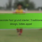 Klassiske fast grund støvler: Traditionelt design, tidløs appel