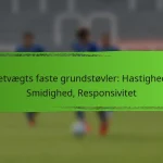 Letvægts faste grundstøvler: Hastighed, Smidighed, Responsivitet