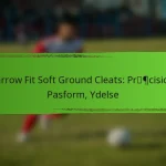 Narrow Fit Soft Ground Cleats: Præcision, Pasform, Ydelse