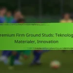 Premium Firm Ground Studs: Teknologi, Materialer, Innovation