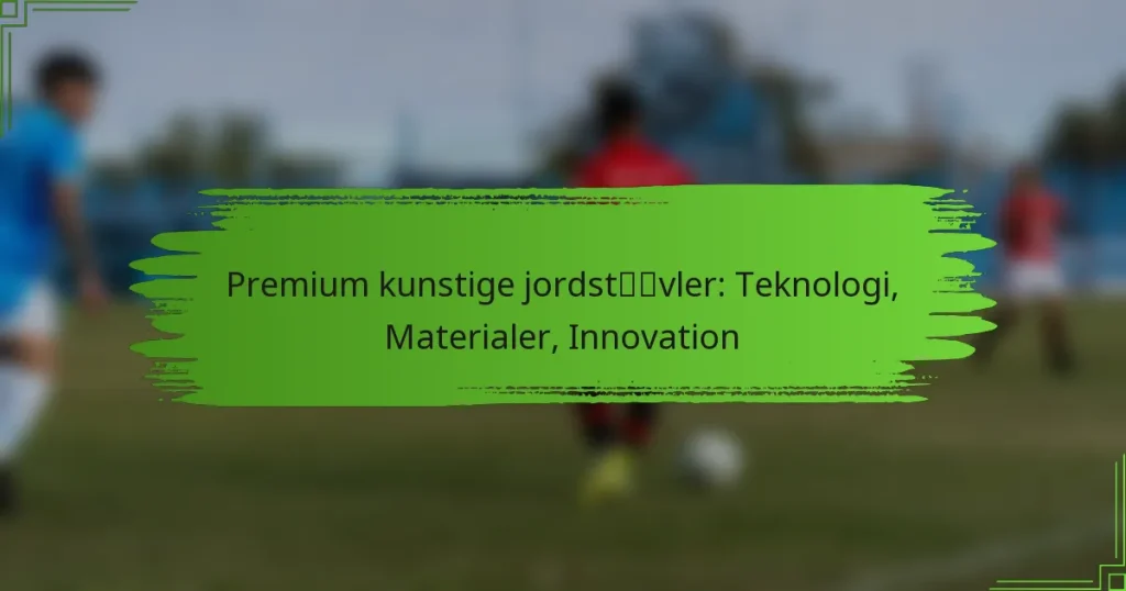 Premium kunstige jordstøvler: Teknologi, Materialer, Innovation