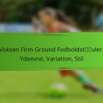 Voksen Firm Ground Fodboldstøvler: Ydeevne, Variation, Stil